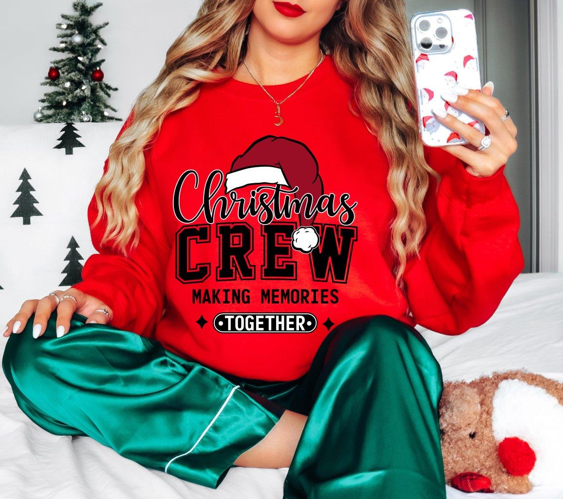 Christmas Crew Unisex Sweatshirt - Making Memories Together